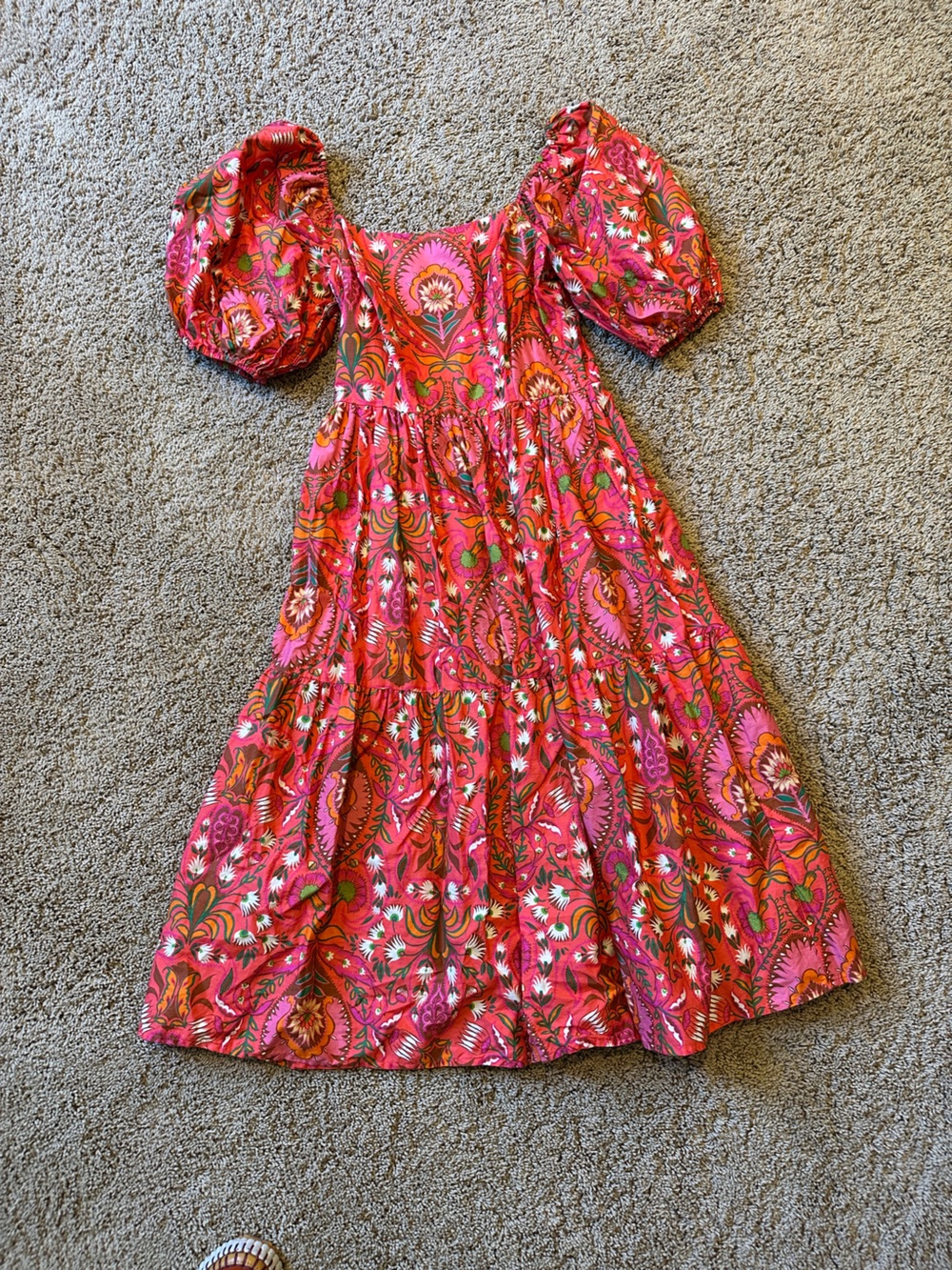 Vince Camuto Floral midi dress